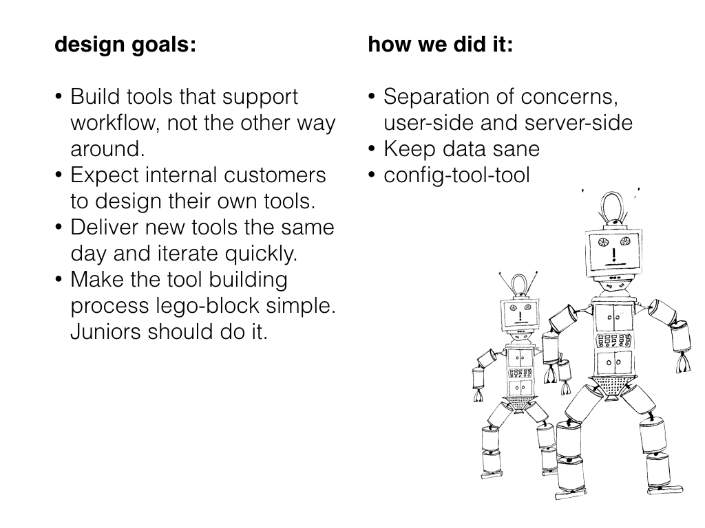 Slide: Design goals #6